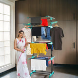 AM0779 Jumbo Three Trage Cloth Drying Stand