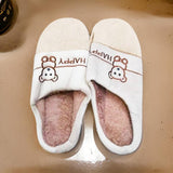 AM2429 Winter Cozy Plaid Slippers Men & Women Size- 44, 45  – Soft, Warm & Stylish -Multicolour