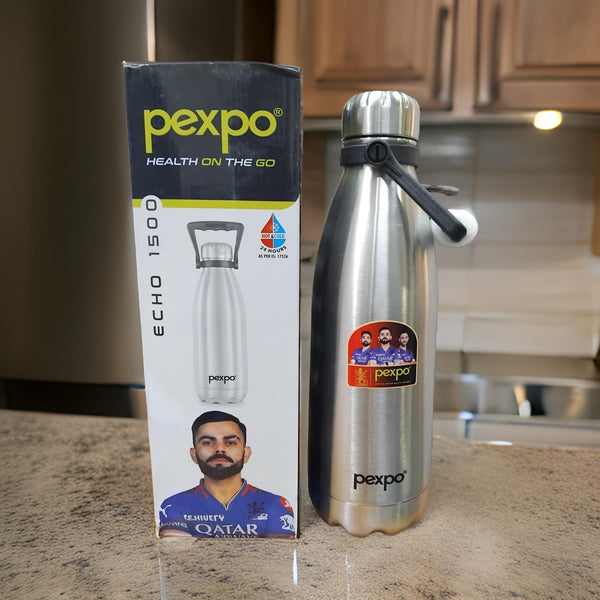 AM2784 Pexpo Echo Thermo SS Water Bottle Vaccum Insulated 1500ml