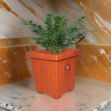 AM0816 Deep Heavy Duty Square Plastic Planters Pots -33cmX29cm