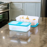 AM2218 Airtight Round Freezer Safe 1800 ml Food Grade Polymer Storage Container