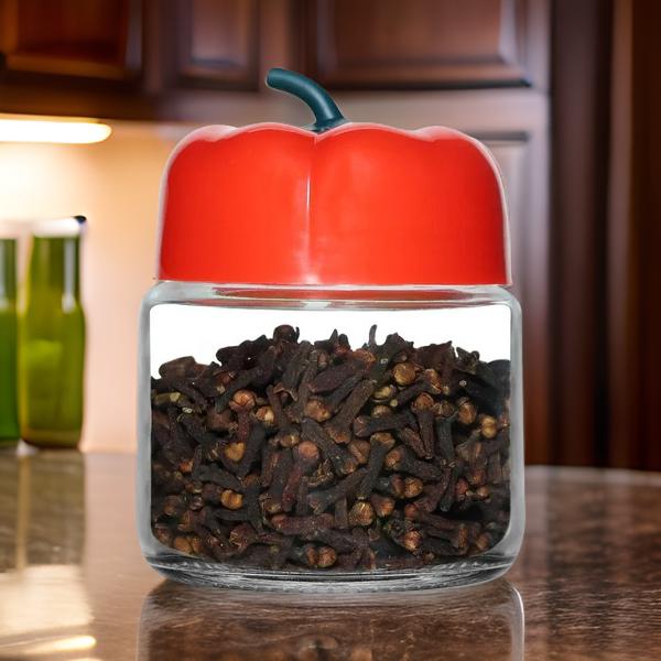 AM2520 Yera Sweet Pepper JR275 Jar With Lid 280ml Jar Set of 3 Pcs
