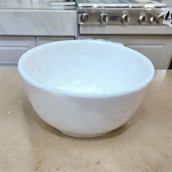 AM0980 B6548 Indian Round Katori 8.90cm Super Pearl
