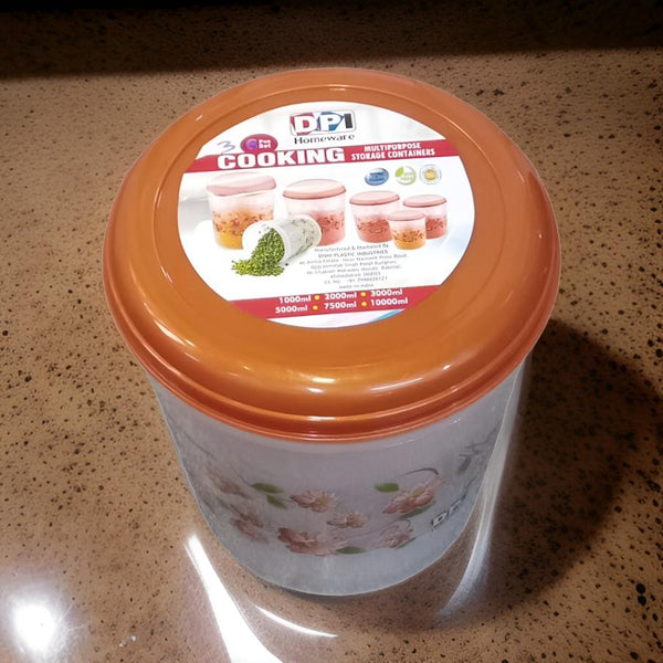 AM0965 DPI Homeware Plastic 3set Storage Containers-5,7,11 kg