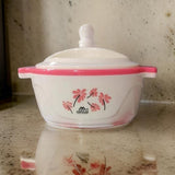 3541 Plastic Inner Stainless Steel, Thermal Serving Bowl Hot Pot Set of 1,(2500 ML)