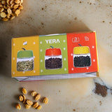 AM2520 Yera Sweet Pepper JR275 Jar With Lid 280ml Jar Set of 3 Pcs