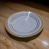 AM3211 Saucer White Gold 14 Cm Elegant Design 1 Piece