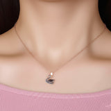 AM5773 Gold-Plated Jewellery - Set Of 5 Earrings pair ,Chain Pendant Necklace for Women & Girls