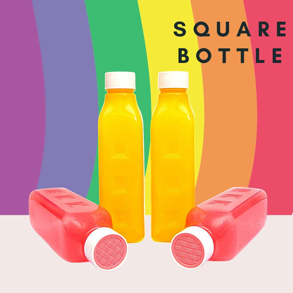 AM3979 4s Square Water Bottle 4Pcs