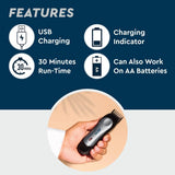 AM2056 Gubb Trimmer High Performance Stainless Steel Blades 2 Years Warranty 6 Months Replaceable warranty