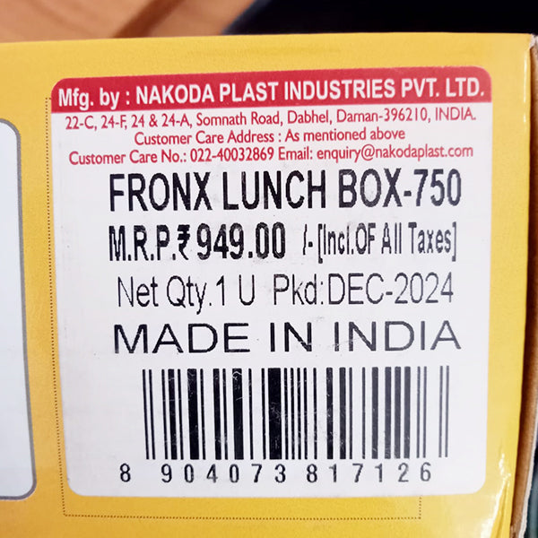 AM5103 Fronx Stainless steel Insulated Lunch Box