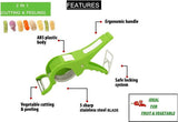 0158 Vegetable Cutter with Peeler