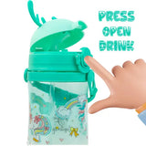 AM5124 Reindeer-600 Kids Water Bottle