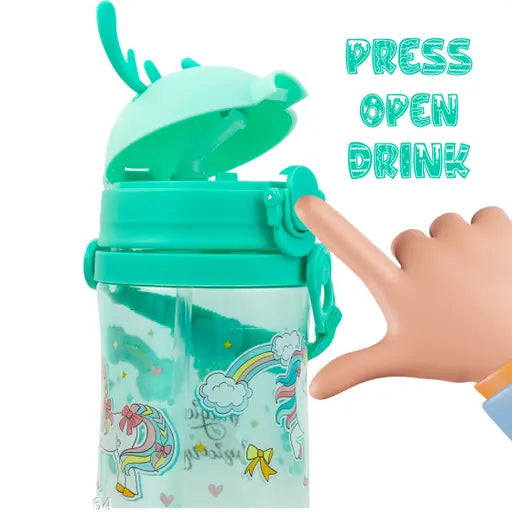 AM5124 Reindeer-600 Kids Water Bottle