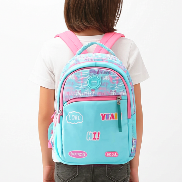 AM5559 Priority Typography Printed Backpack