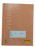 AM0482 Vision Notebook size-180X240 single Line 172 pages-Pack of 10