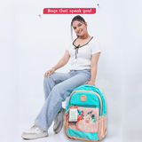 AM5552 Priority Printed Backpack- School Bag For Kids