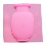 1154 Wall Hanging Silicone Flower Pot Sticker Plant Rack for Decoration  (MultiColour) - DeoDap