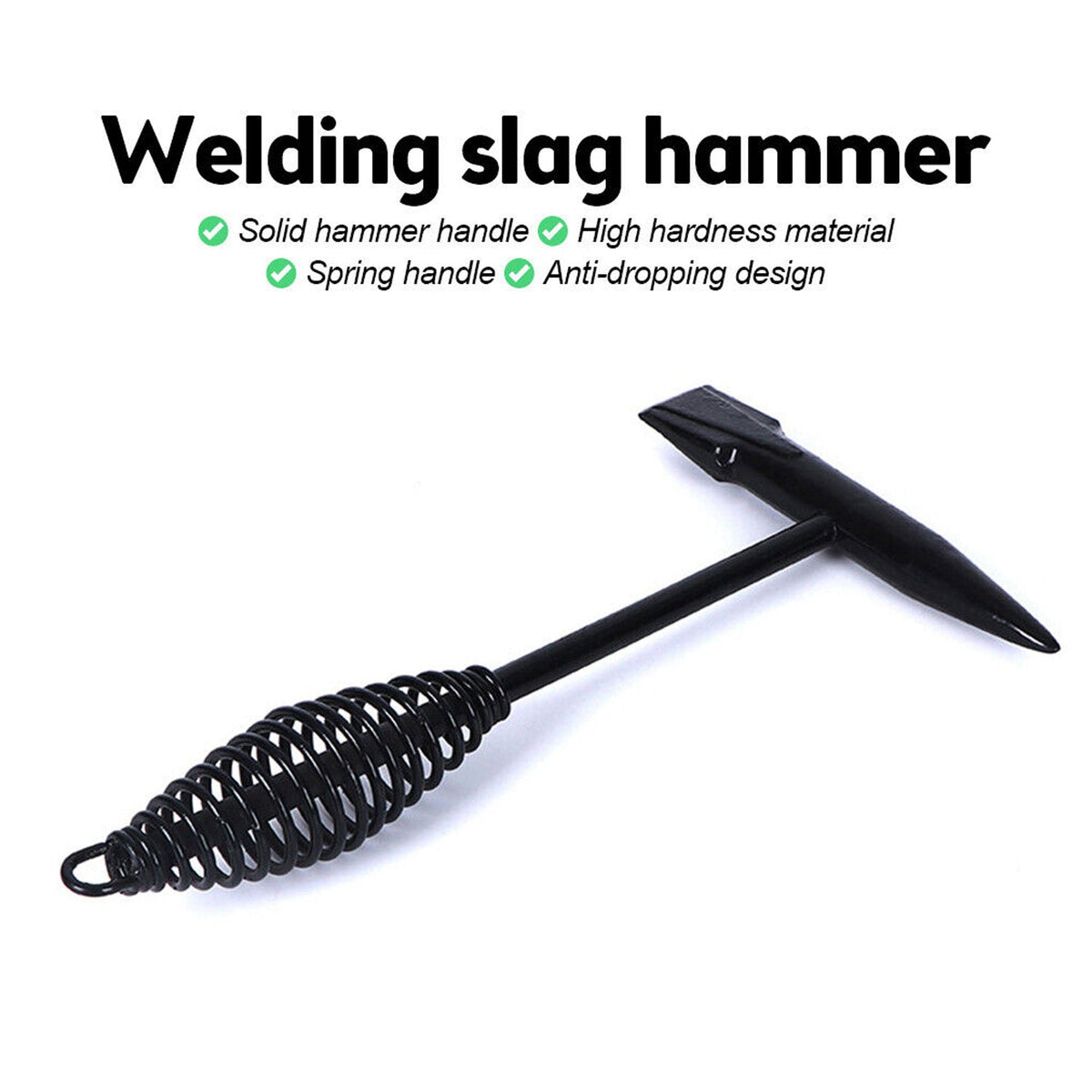 0482 Welding Slag Removal Tool Chipping Hammer with Coil Spring