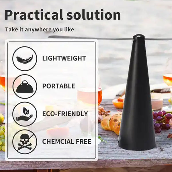 8416 Fly Protection Fan for Indoor and Outdoor Use (Battery Not Included)