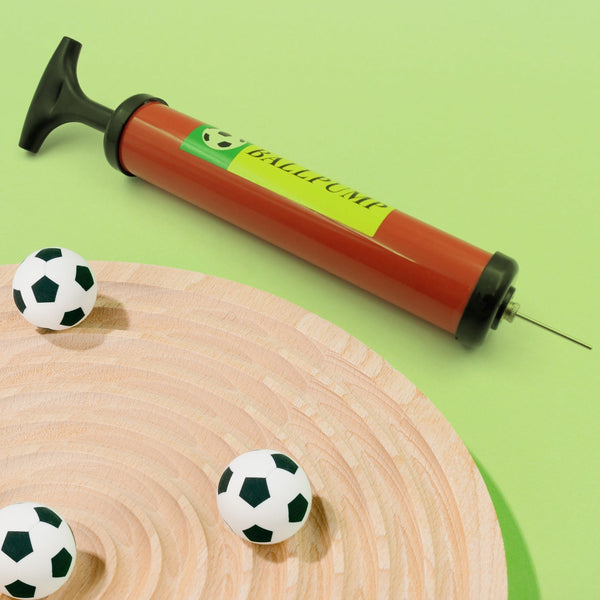 9329 Inflator Air Ball Pump Soft Bouncing Ball Development Kids Toy, Sports Plastic Pump for Soccer, Basketball, Football, Volleyball Ball (24 CM & 33.5 Cm)