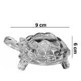1194 Crystal Glass Turtle-Tortoise for Feng Shui and Vastu DeoDap