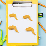 4341 Cute Erasers, Pencil Eraser, Chicken Wings Chicken Legs Eraser Student School Supplies Gifts Chicken Rubber Drawing Small Eraser Office Accessory Fun Back to School Supplies Gifts Party Favor for Kids Adults Students (8 Pcs Set)