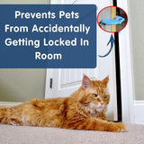 6039 Child Safety Protection Baby Safety Cute Animal Security Card Door Stopper (2PC Set)