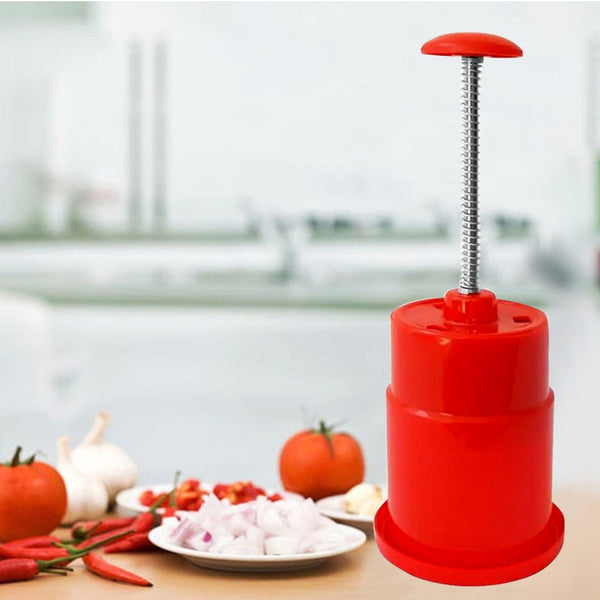 2411 Onion Vegetable Hand Press Cutting Chopper - DeoDap
