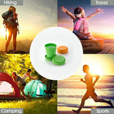 0659L UNBREAKABLE MAGIC CUP/FOLDING/POCKET GLASS FOR TRAVELLING (LOOSE PACK)