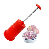 2411 Onion Vegetable Hand Press Cutting Chopper - DeoDap