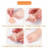 6057 Toe Separator Bunion Corrector Straightener Hallux Valgus Pain Relief | DeoDap