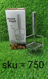 0750_Stainless Steel Hand Masher (Mash for Dal/Vegetable/Potato/Baby Food/pav bhaji DeoDap