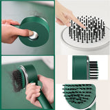 6034 Air Cushion Massage Brush, Airbag Massage Comb with Long Handle, Self-Cleaning Hair Brush, Detangling Anti-Static for All Hair DeoDap