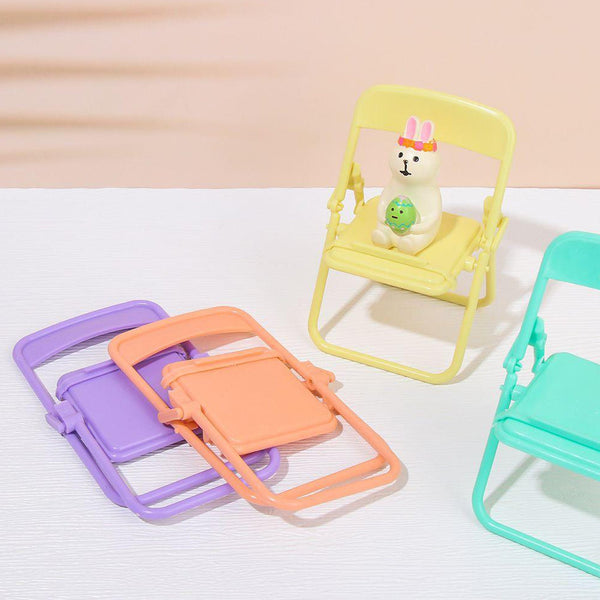 4797 1 Pc Chair Mobile Stand used in all kinds of household and official purposes as a stand and holder for mobiles and smartphones etc. freeshipping - DeoDap