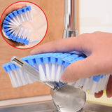 1427 Flexible Plastic Cleaning Brush for Home, Kitchen and Bathroom, - DeoDap