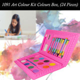 1091 Art Colour Kit Colours Box, (24 Pieces) - DeoDap