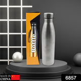6857 Stainless Steel Water Bottle For office/Gym/School 1000 ML