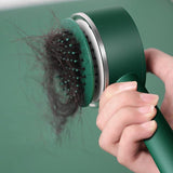 6034 Air Cushion Massage Brush, Airbag Massage Comb with Long Handle, Self-Cleaning Hair Brush, Detangling Anti-Static for All Hair DeoDap