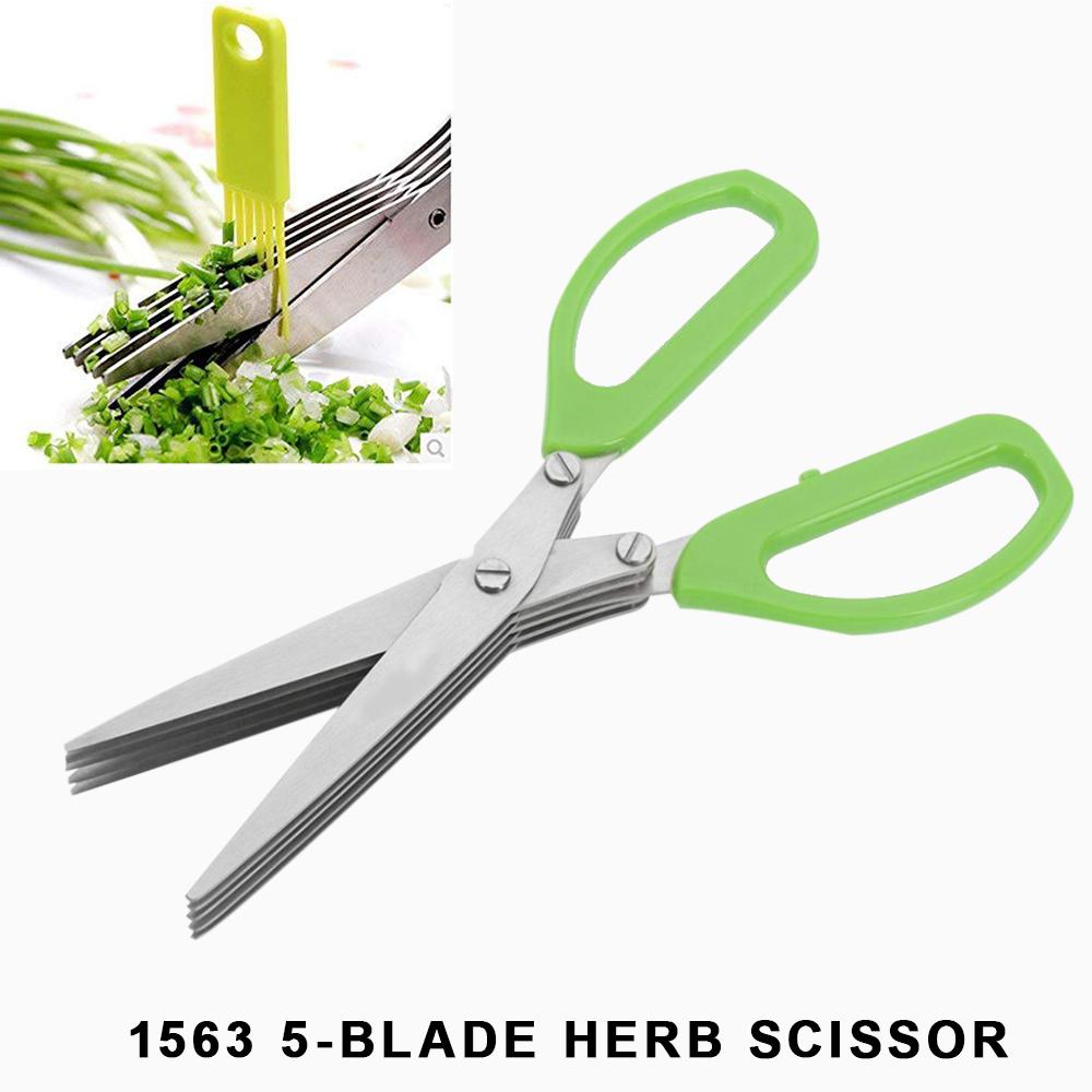 Kitchen Scissor 5 Blade Stainless-steel Herb Shears With -  Norway