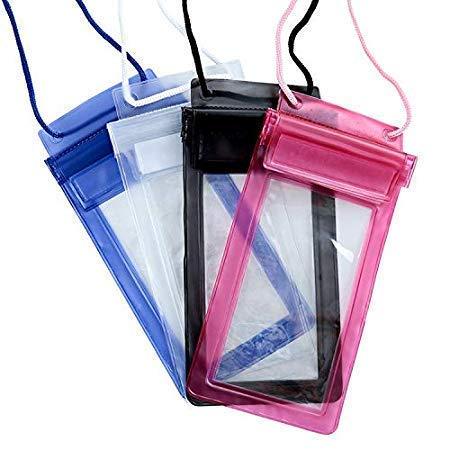 0601 Waterproof Mobile Pouch (6.2 inch, Random Colour)