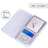 0643 Multipurpose (MH-200) LCD Screen Digital Electronic Portable Mini Pocket Scale(Weighing Scale), 200g DeoDap