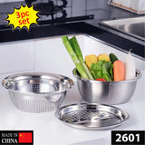 2601 3 in 1 Kitchen Multipurpose Julienne Grater Salad Maker