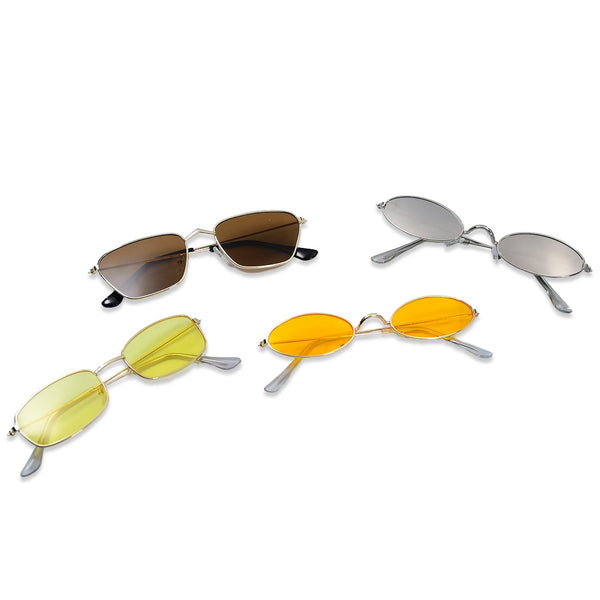 4951 1Pc Mix frame Sunglasses for men and women. Multi color and Different shape and design. (Moq - 3pc) DeoDap
