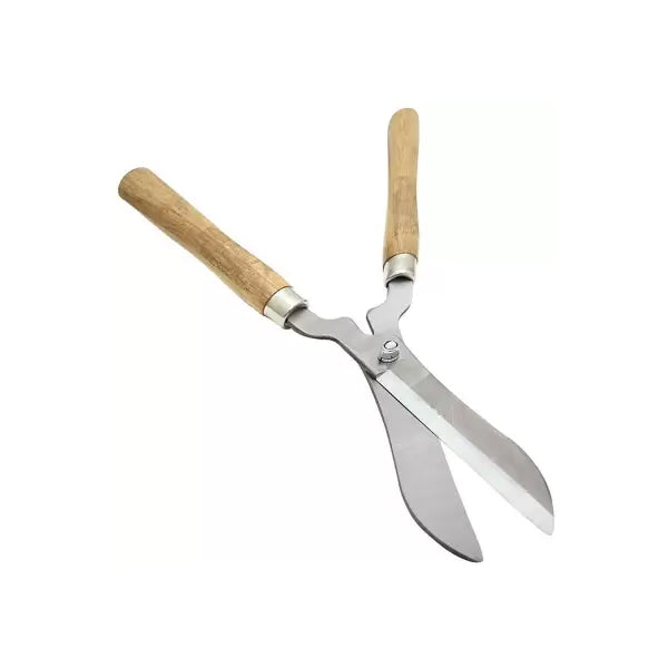 0455 Wooden Handle Hedge Shears, Bush Clipper