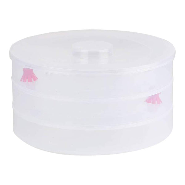 0093 Plastic 3 Compartment Sprout Maker, White