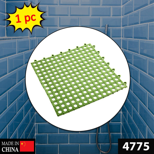 4775 Bath Anti Slip Mat Used while bathing and toilet purposes to avoid slippery floor surfaces. (26x26 Cm)