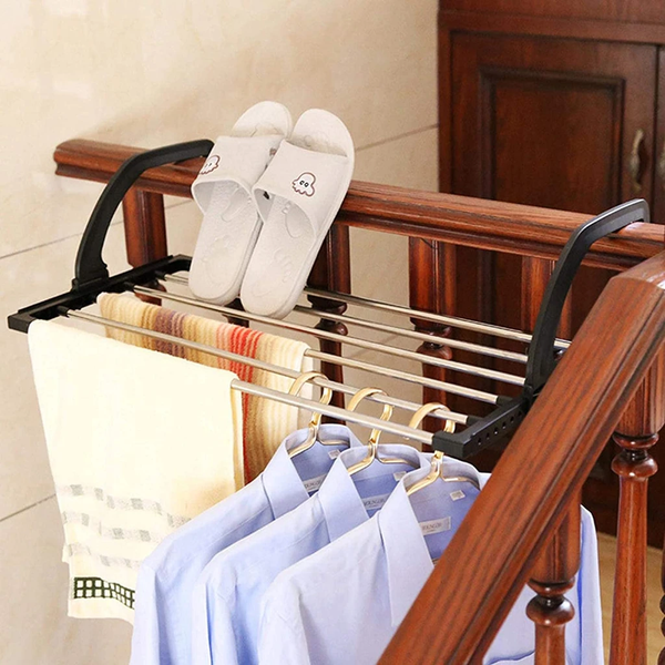 4649 Adjustable Folding Clothes Steel Drying Racks Hanger