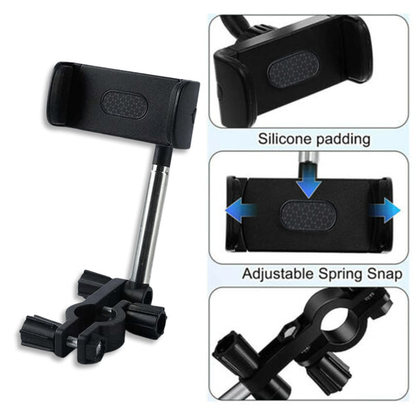 7393 2 in 1 Universal Car Mobile Holder | Car Phone Holder with Refillable Aromatic Tablet | Perfect for Dashboard Air Vent | Car Vent Mobile Holder | Car Mobile Holder for Dashboard DeoDap