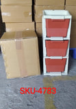 4783 Multi-Purpose Anti-Slip 3 Layer Modular Drawer Storage System DeoDap